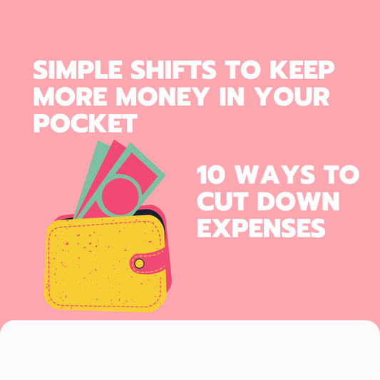 10 ways to cut down expenses